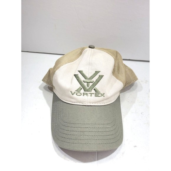 Vortex Other - Vortex Optics Olive Green & Tan Mesh Snap Back Hat